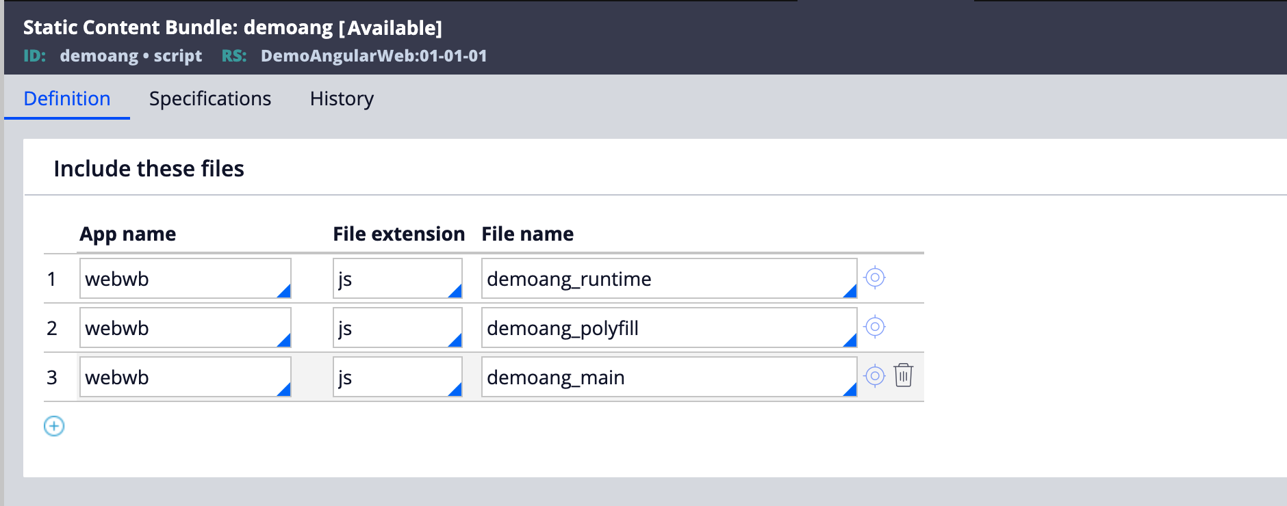Using Angular  components inside Pega UI Support Center